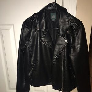 Leather jacket